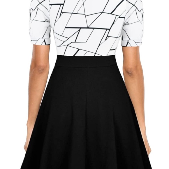 Amazon Elegant Black A-Line Skirt - Picture 2 of 3